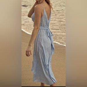 Doen Sonia Dress Cerulean Blue Hillside NWT